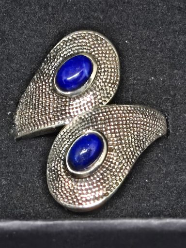 Bague argent et lapis lazuli
