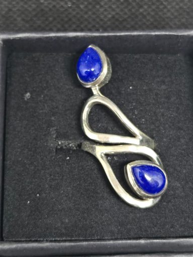 Bague argent et lapis lazuli