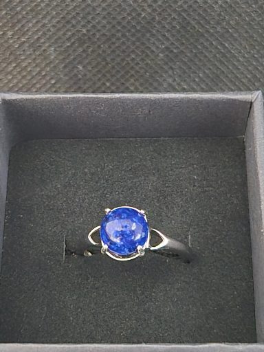 Bague argent et lapis lazuli
